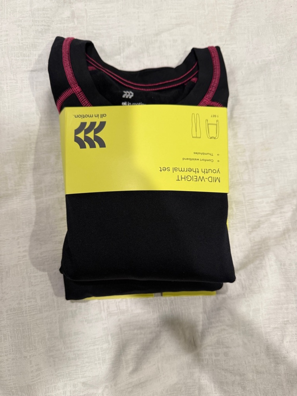all in motion youth thermal set